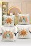 4-Piece Throw Pillow Cover Set Kids Baby Room Digital Printed
