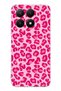 Printed Silicone Case with Pink Leopard Design Compatible with Xiaomi 15t