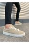 Jy122 Fashion Lace-Up Suede Men's Casual Sneaker Shoes Sbt - Beige