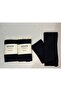 2-Piece Women's Black Thin Fleece Winter Work Thermal Leggings - Warm Thermal