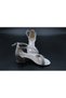 Stone-Embellished Girl's 4 cm Heeled Sandals Evening Dress Shoes - 3