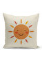 4-Piece Throw Pillow Cover Set Kids Baby Room Digital Printed - 3