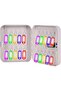 20-Key Cabinet Metal Key Storage Safe with Combination Lock RBN-20SKW (White) - 7