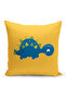 4-Piece Throw Pillow Cover Set Kids Baby Room Digital Printed - 5