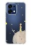Printed Silicone Case with Little Prince Design Compatible with Oppo A6 Pro