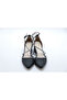 Satin Stone 5 cm Thick Heel Women's Shoes - 3