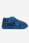 Children's Velcro Home Slippers Blue Balls - 2