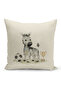 4-Piece Throw Pillow Cover Set Kids Baby Room Digital Printed - 2