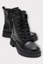 Non-Slip Sole Zippered Boots Women's Boots Black - Silver - 2