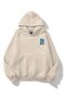 Unisex padel club sweatshirt taş - 2