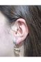 Steel Heart Earrings - 2
