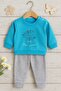 Floral Printed Baby Girl Double Set - 2
