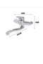 Eska Classic Bottom-Entry Pipe-Through Kitchen Sink Faucet Fountain Tap Guaranteed Rustproof - 6
