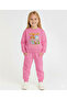 Girl's Bambam and Chakil Printed Sweatshirt Tracksuit Set - 2