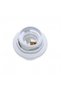 White E27 Lampholder with Skirt - 4