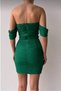 Women's draped dress - 4