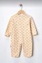 Long Sleeve, Snap Closure, Cotton, 3-Piece Baby Girl Romper Set, Floral Print Combed Cotton Casual and Sleep Romper - 4