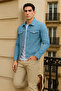 سترة جينز رجالية يومية موسمي Premium Trend B.Blue