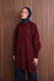 Women's Crew Neck Diamond Pattern Soft Knitwear Tunic 3127 - 2