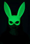 Glow-In-The-Dark Phosphorescent Rabbit Mask – Glow Bunny Masquerade Mask (32X22 cm) Rsieg430-Cc84