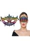 Colorful lace cutout lace embroidered prom party mask rainbow