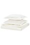 Double Duvet Cover Set, White, 240X220/50X60 cm - 3