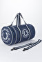 Cylinder Sports Bag Black Shoulder Strap Fitness Sp - 3