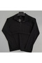 Men's Half Zipper Ottoman Knitwear Wide Cut