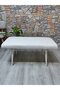 First New Model Bomb Fabric Bench Cover in Turkey Kitchen Restaurant Cafe Pouf Bench Cover - 4