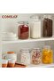 Airtight Glass Canister Set of 3, 78oz Square - 4
