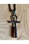 Ankh Nil Key Design S+ Quality 316L Stainless Tarnish Free Steel Necklace - 4