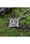 Triquetra Celtic Trinity Norse Mythology Design S+ Quality 316L Stainless Tarnish Free Steel Pendant - 4