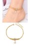 Stainless Steel Anklet Set of 2 Gold and Silver Color Length: 20+5 cm - 4