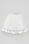Girl's Skirt White Color 4-9 Years Old - 2
