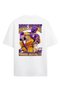 Kobe Bryant Basketball Oversized White T-Shirt - 3