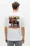 Allen Iverson Basketball Oversized White T-Shirt