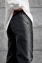 Men's Jean Pants Mmx Strip Black Baggy - 2