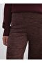 Lcw Vision Brown Women's Elastic Waist Pants - 3