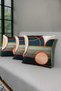 3D Digital Printed Set of 2 Modern Decorative Throw Pillow Covers Single Sided 43X43 cm - 4