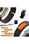 Trail Nylon Loop Strap for Apple Watch (42/44/45/49mm) Adjustable Sport Braided Band - Black - 3