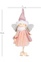 Christmas Ornament, Fairy Figures, Pink, in Box - Pack of 3 - 6