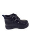 Ortopedikal1001 Ridente Black Blue Baby Boy Boots 100% Leather Velcro - 3
