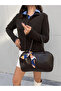Sun Model Brown Women's Hand and Shoulder Bag - 5