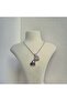 Non-Tarnish Steel Stone Heart Openable Necklace - 4