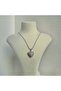 Non-Tarnish Steel Stone Heart Openable Necklace - 5