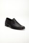 Kösele Genuine Leather Black Men's Classic Shoes Piped Sided - 4