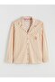 Lcw Young Shirt Collar Striped Women's Pajama Set - 6