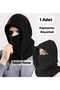 Fleece Neck Gaiter Balaclava Windproof Outdoor Hooded Hat Beanie Face Snow Mask Snood Hood Hat