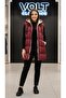 Double Sided Padded Hooded Woven Vest