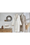 Phlox Beige-Cream Family Set Bathrobe Set - 2